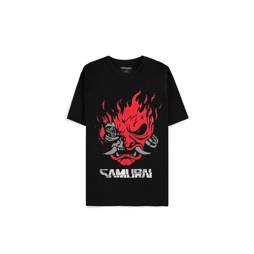 Cyberpunk 2077 - Samurai Mens T-shirt - Black